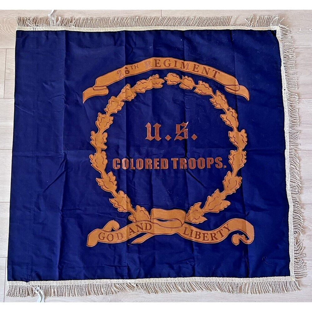 26th New‎ York Regiment Colored Troops Flag 38" x 38" 2-Ply Polyester